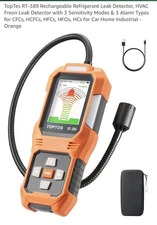 RT-389 Rechargeable Refrigerant Leak Detector, HVAC Freon Leak Detector with ...