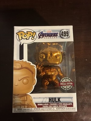 499 Avengers Endgame Hulk Special Edition Super Rare Marvel Vinyl      