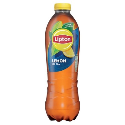 Lipton  Lemon  Bottled Ice Tea 1.25 L, low calorie  soft drink ,  100% blac