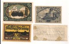 #A1533 Lot of four German Notes notgeld & Weimar Republic bond Coupon 1920-1922 — photo 2