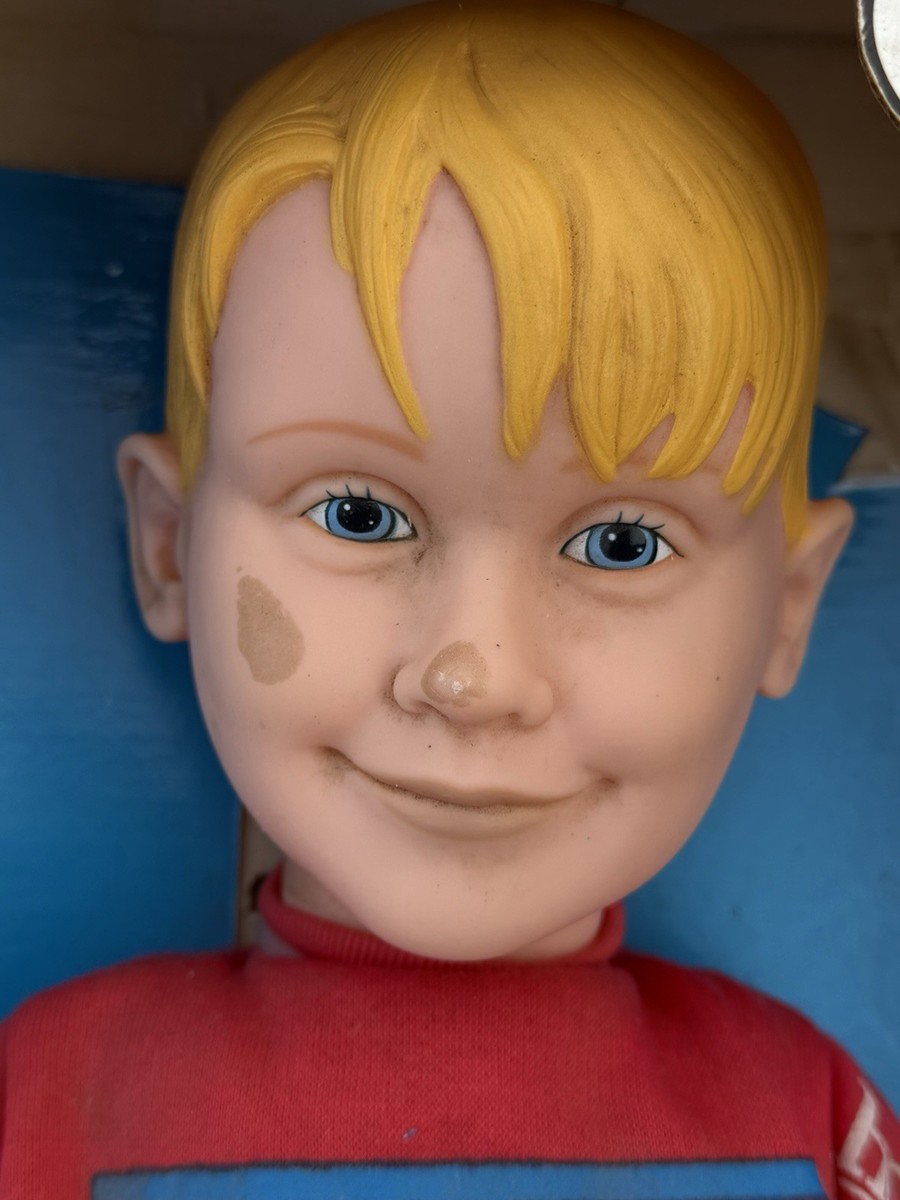  alone 2 Kevin doll 人形 ホームアローン Vtg 1991 Home Alone Talking Kevin Pull String Doll Working In Box