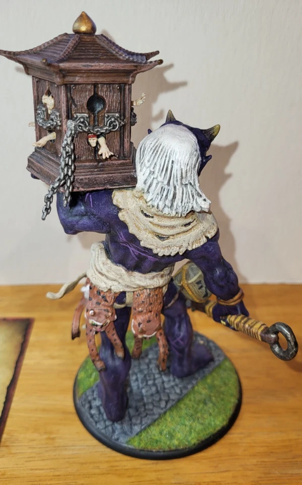 Painted Shadows of Brimstone Oni Warlord XXL Deluxe Enemy - Flying Frog Prod - Image 4 of 4