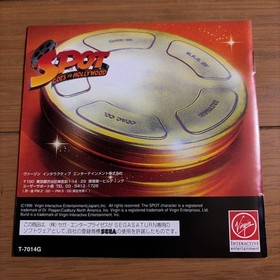 Spot Goes to Hollywood Sega Saturn SS Platformer Game Japan Import NTSC-J