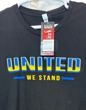 Nine Line Apparel Mens 2XL United We Stand Ukraine Support T Shirt NWT