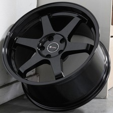 19x8.519x9.5 Black Wheels Vors Tr37 5x112 3522 Set Of 4 73.1