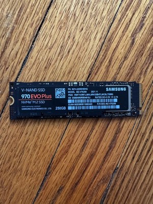 SAMSUNG 970 EVO Plus SSD 250GB NVMe M.2 MZ-V7S250