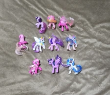 Set Of 10 Assorted My Little Pony Figures 3 Inch