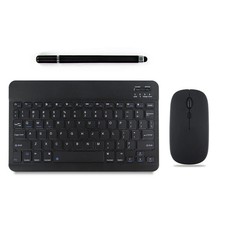 Bluetooth Keyboard Mouse Combo for Laptop iPad Tablet Windows Mac Multi-Device