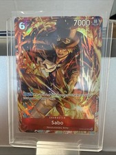 Sabo OP05-007 SR | One Piece TCG: Illustration Box Vol.5 English - Foil NM