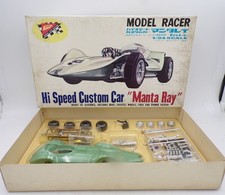 Vintage 1960's Nichimo Japan 1/24 Manta Ray 1st Edition Slot Car Kit NMIB Kogure