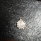 1985 ENGELHARD AMERICAN PROSPECTOR 1/10 oz .999 Fine Silver Round in bezel