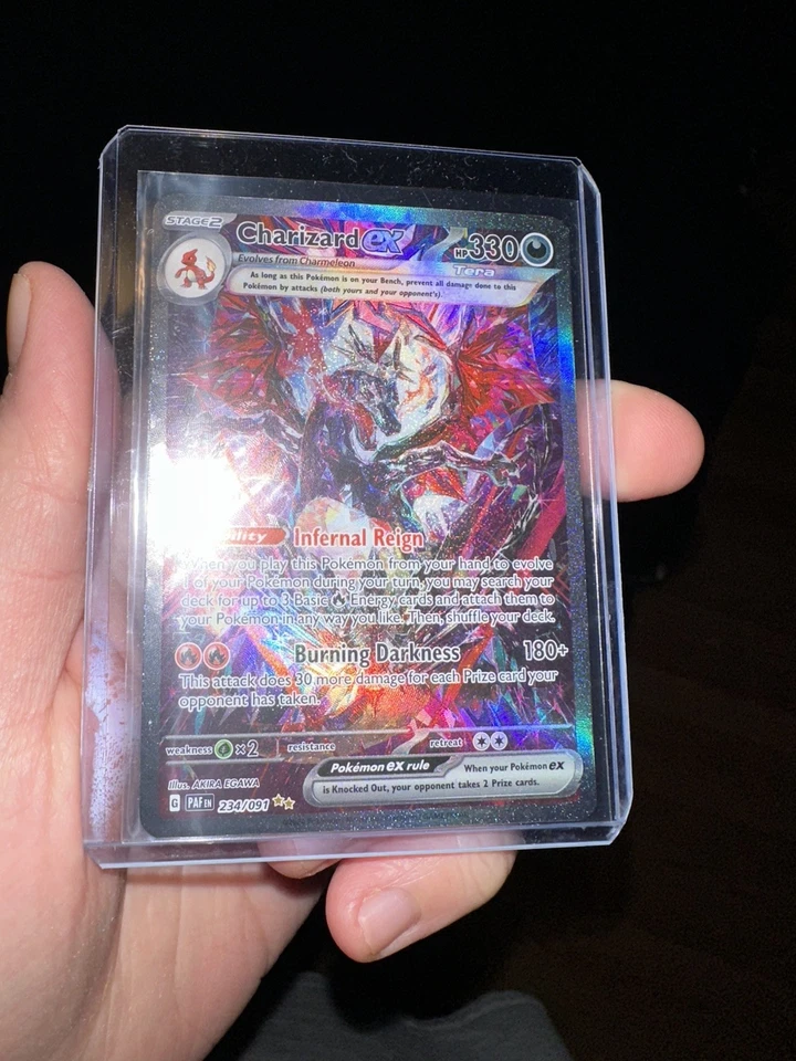Pokémon TCG Charizard EX Paldean Fates 234/091 - Image 4 of 4