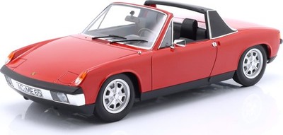 1972 Porsche 914 1.7 Red in 1:18 scale by Norev