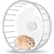 Hamsterrad Laufrad Kleintier Transparent leise 18cm f&uuml;r Hamster Eichh&ouml;rnchen