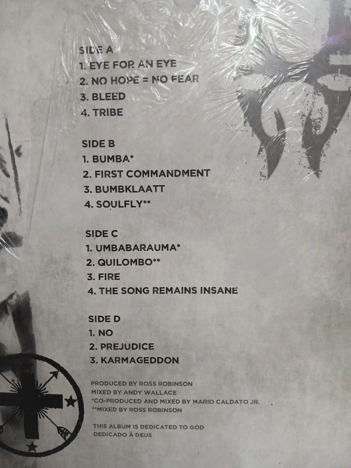 SOULFLY SELF TITLED SEALED VINYL LP - Image 3 of 4