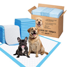 Dog and Puppy Training Pads, X-Large 28x34 inches 100 Count Dog Pee Potty