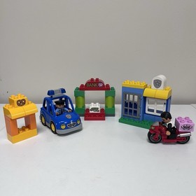 LEGO Duplo My First Police Set (10532) Police Car Retired Rare 100% Complete