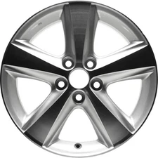 Refurbished 17x7 Machined Sparkle Silver Wheel fits 2010-2011 Toyota Camry