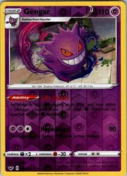 Pokemon Gengar 085/202 Reverse Holo Sword & Shield