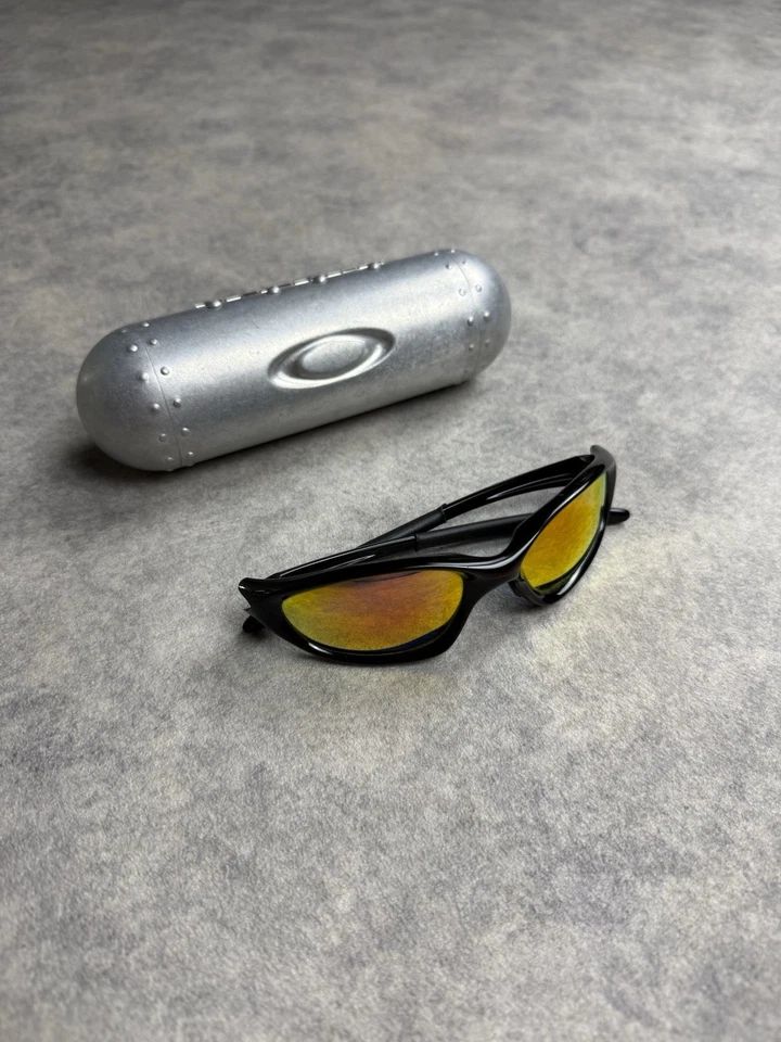 Sunglasses twenty XX rares vintage Oakley Y2K Black made in U.S.A - Photo 4/4