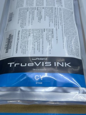 Roland TrueVIS INK TR-CY/500cc CYAN | eBay