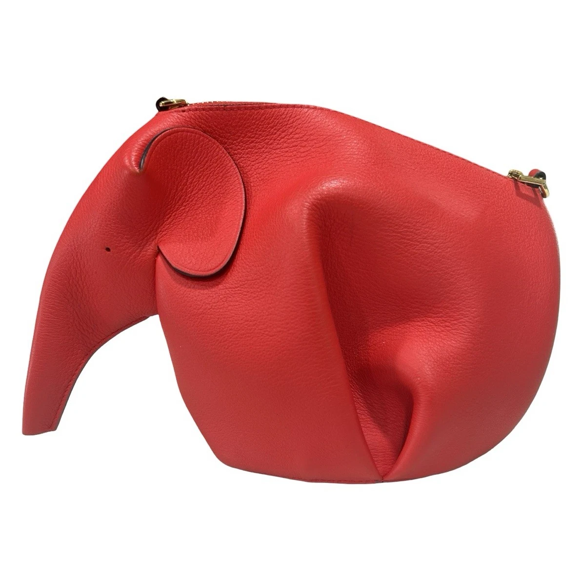 Loewe Elephant Leather Exterior Crossbody Bags & Handbags for