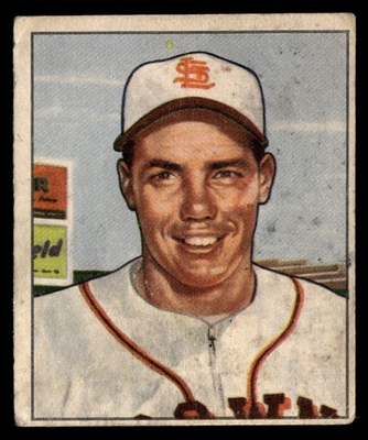 #ad 1950 Bowman Ray Coleman No Copy Right RC St. Louis Browns #250 $4.49