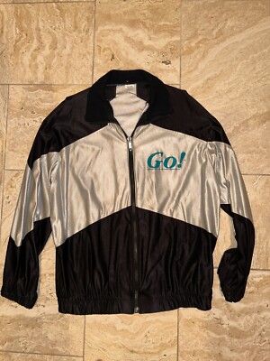 Vintage Rare DeLong Jacket WPL 8936 XL Go! Energy Drink