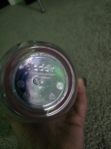 Aladdin Plastic Mason Jar. Blue Anchor Tumbler Insulated. NO STRAW - Picture 4 of 4