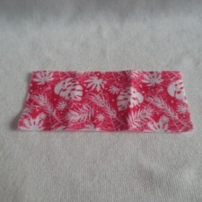 NEW 2022 Barbie Sister Chelsea The Lost Doll Pink White Small Beach Swim Towel