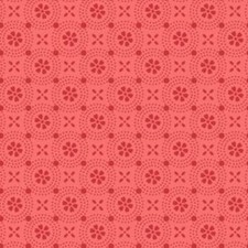 KimberBell Basics By Maywood Studio - Coral Dotted Circles 8241-CP