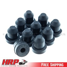Allstar Performance All50855 Brake Bleeder Cap - Rubber - Black - Set Of 10
