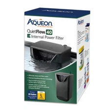 Aqueon QuietFlow E Internal Power Filter up to 40 gal Fresh or SaltwaterAquarium