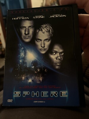 Sphere (DVD) Dustin Hoffman Sharon Stone Samuel L Jackson Very Good