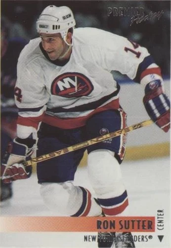 1994-95 Topps Premier - Ron Sutter #428