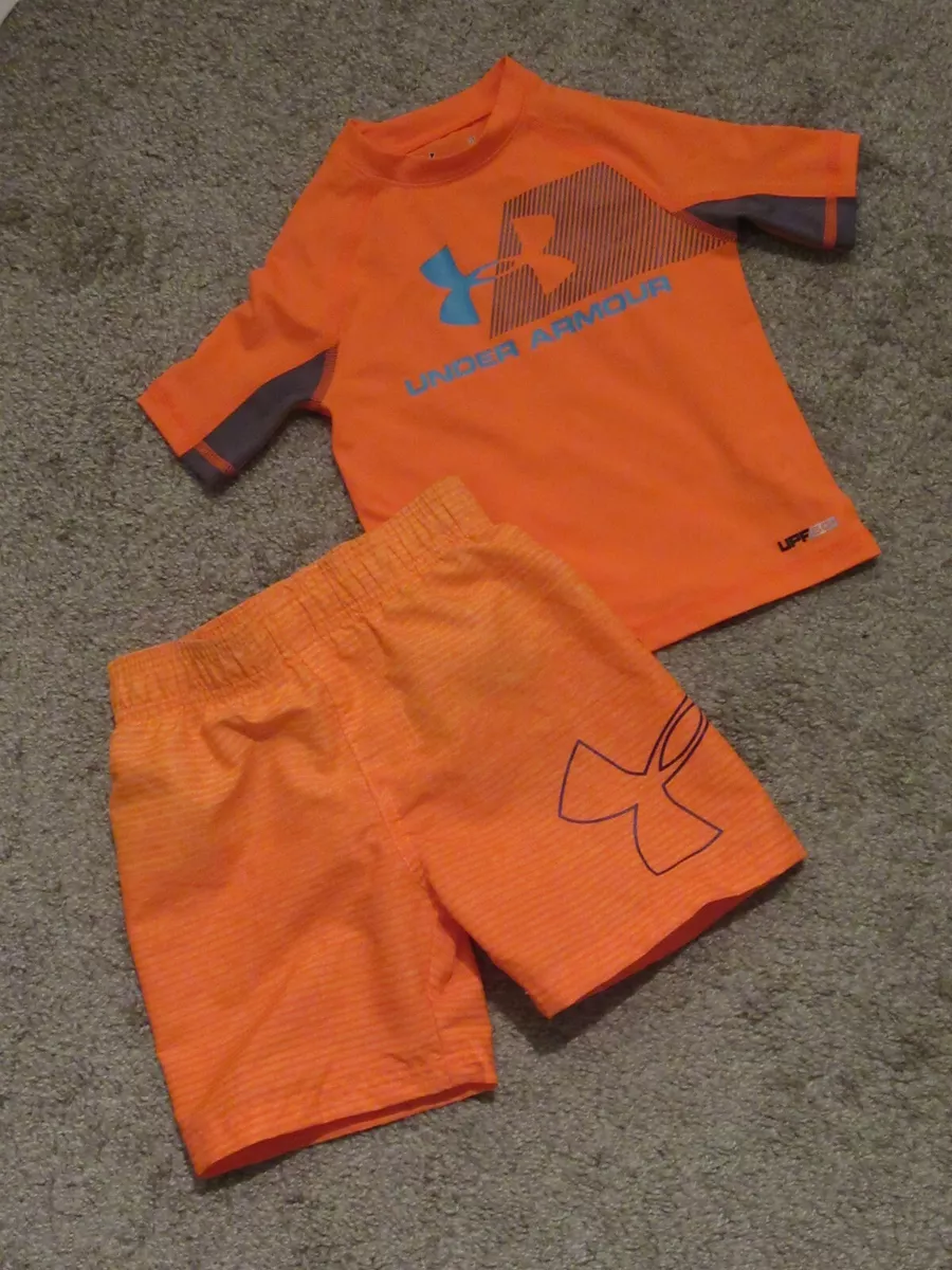 Toddler under armour swim trunks deals