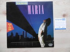 Tania Maria Autograph Signed LP Cover "Made In New York" Vinyl ACOA