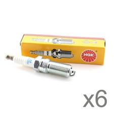 6x For Mercedes S-Class W126 300 SE,SEL NGK Yellow Box Spark Plugs