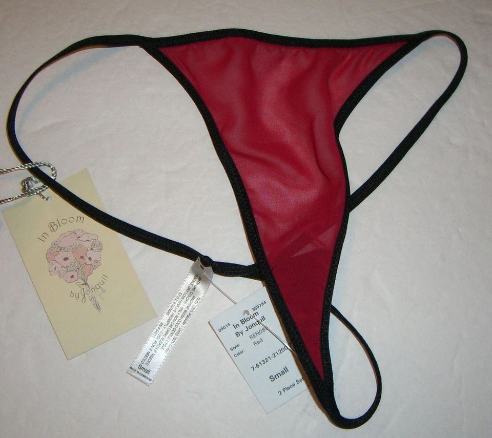 NEW In Bloom by Jonquil 2 Piece Set Rene Babydoll REN085 Red - Изображение 2 из 2