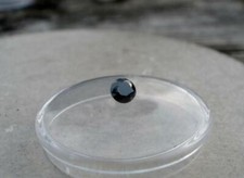 Black Natural Diamond Loose Faceted Round 4mm