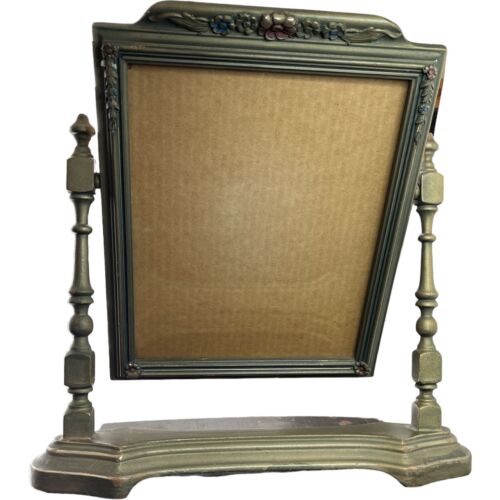 Vintage Art Deco Desk Tabletop Swing Tilt Wood Frame Made in 1920s-1930s - Picture 3 of 17