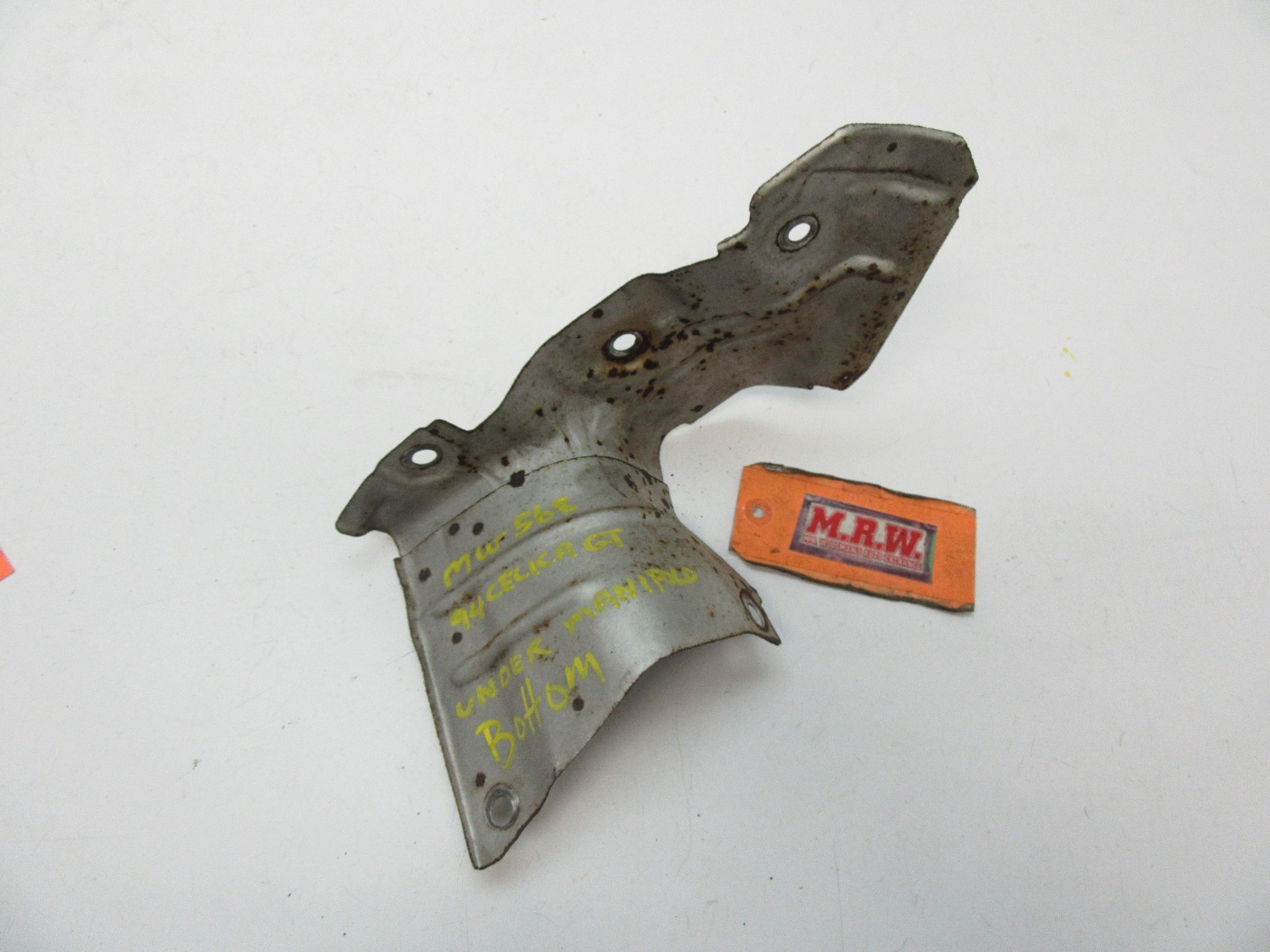 TIN HEAT SHIELD UNDER EXHAUST MANIFOLD LOWER BOTTOM COVER ENGINE MOTOR 2.2L  5SFE | eBay