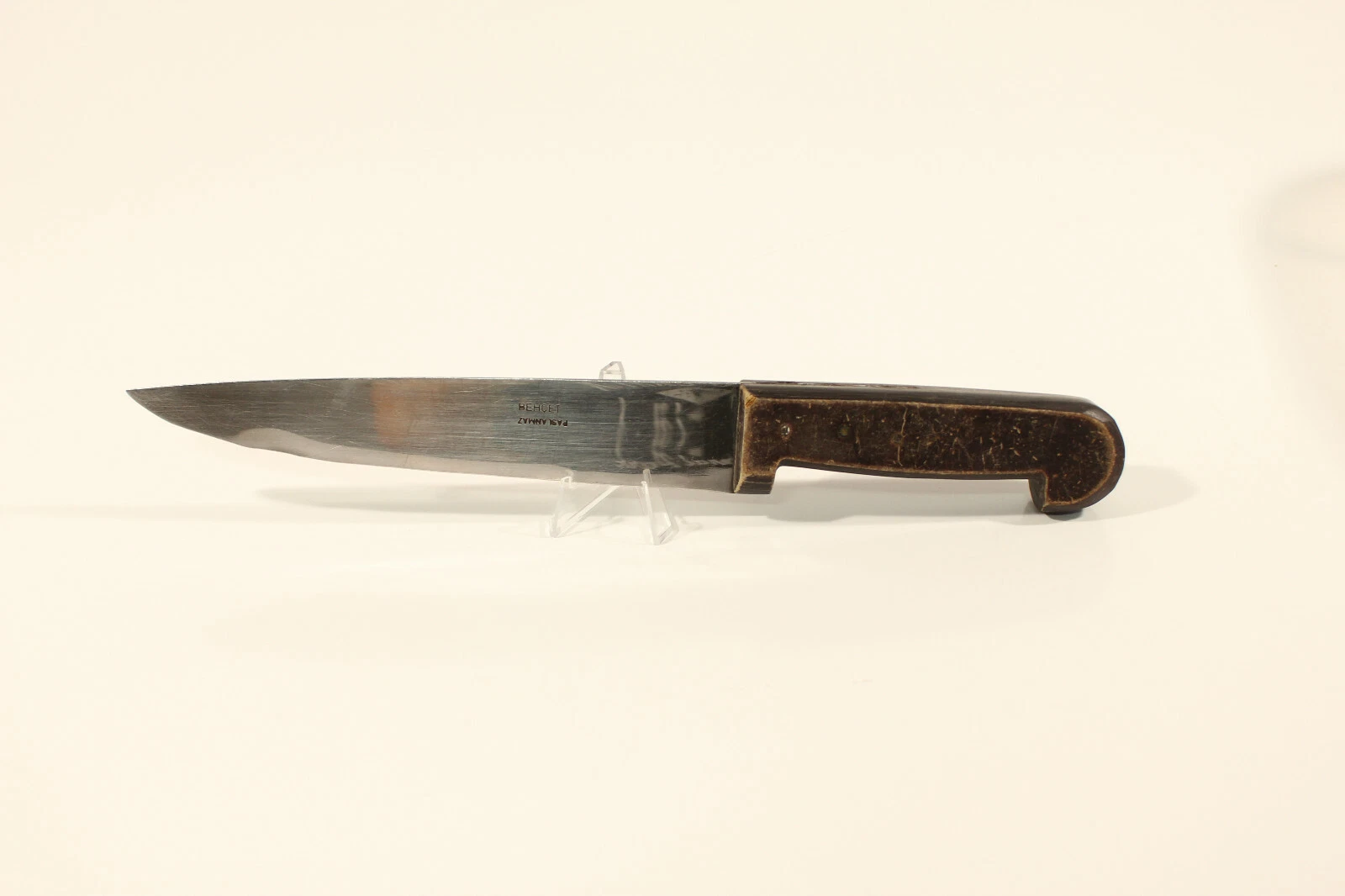 Vintage BECHET PASLANMAZ 8.5-Inch Turkish Chef Knife