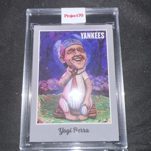 2021 Topps Project 70 - Ron English 1970 Topps Baseball #43 Yogi Berra