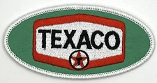 Texaco Gasoline Motor Oil Racing Patch Iron Sew On Vintage Style Retro Cap Hat