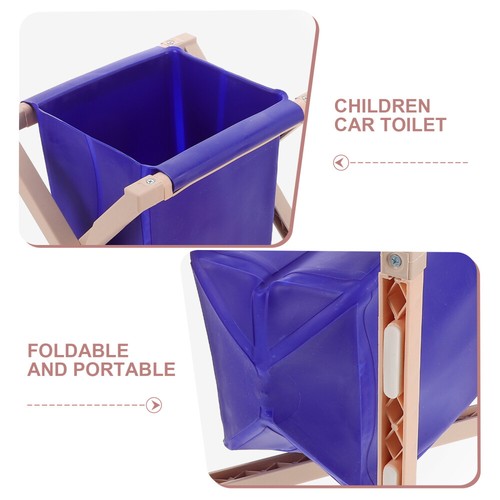 Portable Toilet Camp Potty Chair Supplies Collapsible Car Toddler - Picture 12 of 12