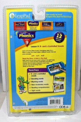 Leap Frog Leap Pad Phonics Book and Cartridge A Bark in the Dark 