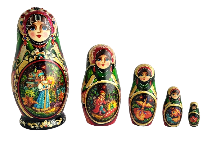 Bambole Russe Bambole Matrioska Russia A La Portatile Smirnova