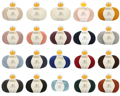 REGIA PREMIUM SILK - Schachenmayr - Sockenwolle Seide - 4-fach - 100g/13,50 Euro