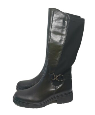 Gabor Damenstiefel Bacup schwarz Leder Größe UK 3 USS